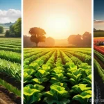 Home 14 가축 사료 종류 및 성분 - Here are three detailed image generation prompts in English, designed to adhere to your specified sa...