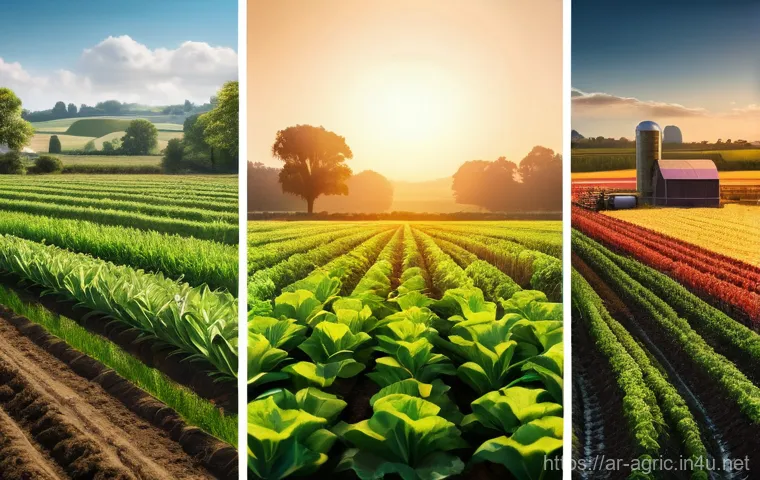 가축 사료 종류 및 성분 - Here are three detailed image generation prompts in English, designed to adhere to your specified sa...